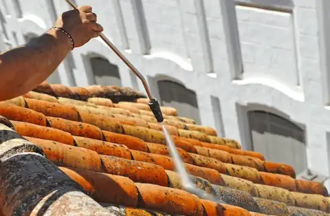 Nettoyage de toitures - Saint-Martin-Vésubie